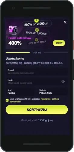TenoBet kasyno logowanie